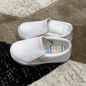 Nautica slip on sneakers